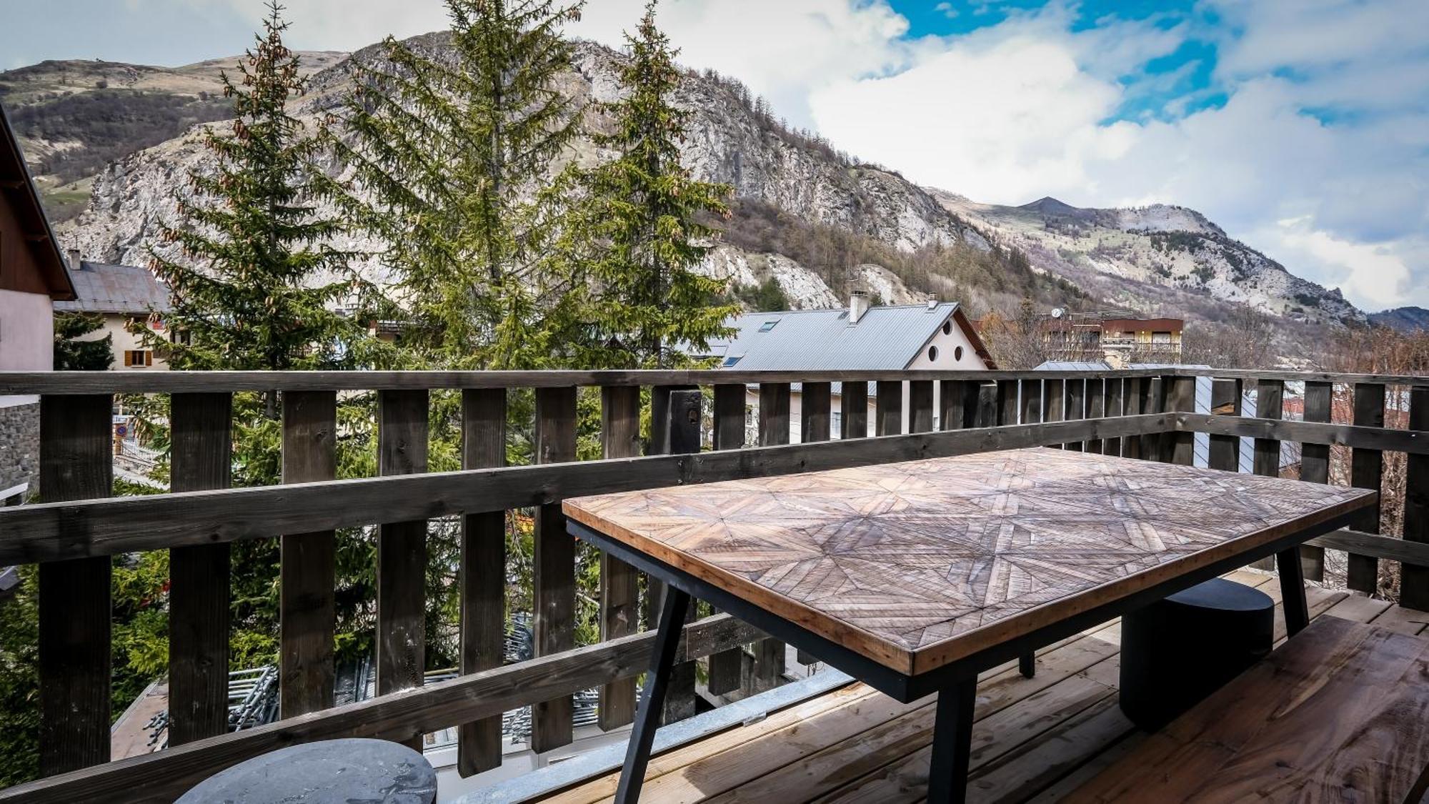 Chalets Patchwork Valloire Eksteriør billede